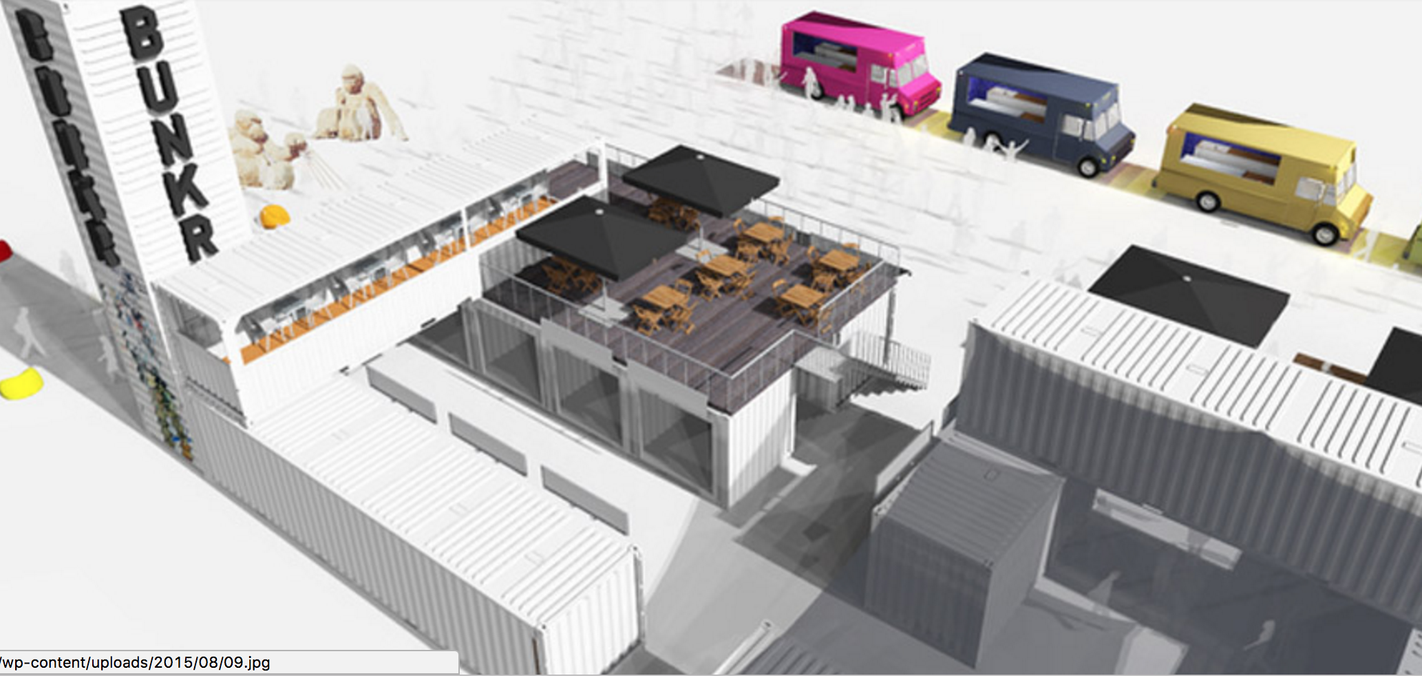 Un nouveau village éphémère urbain voit le jour à Montréal