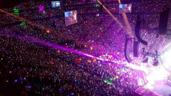 15 photos Instagram du show de Coldplay qui vont te faire regretter de ne pas avoir acheté de billet