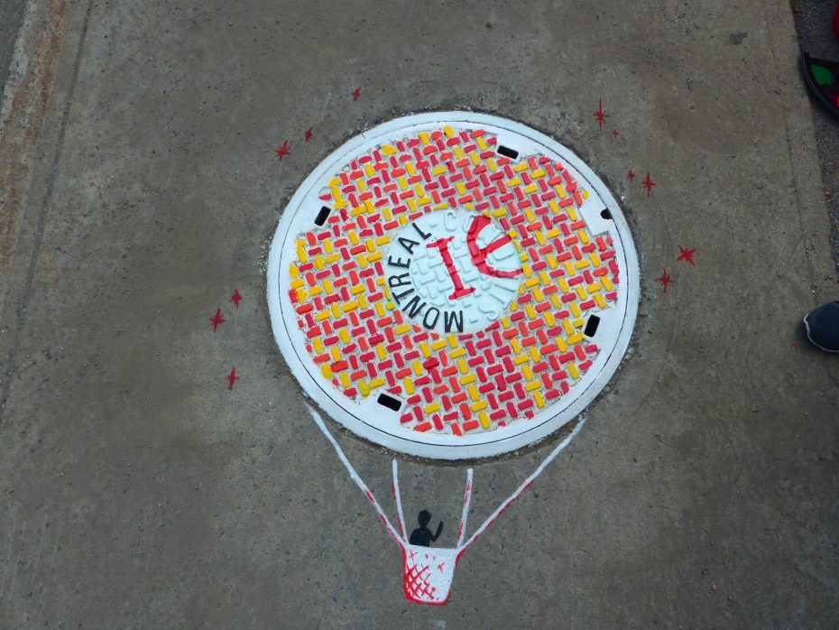 15 photos de bouches d’égout transformées dans les rues de Montréal