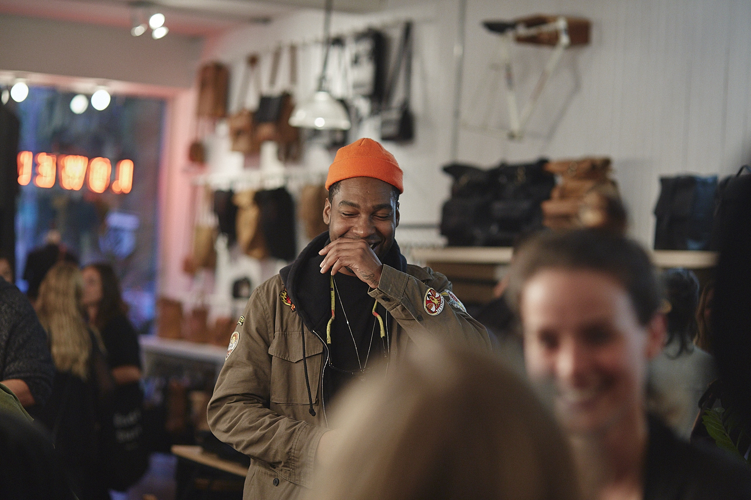 Pop-up shop exclusif de la collaboration entre Kroy X De L'île à la boutique Lowell