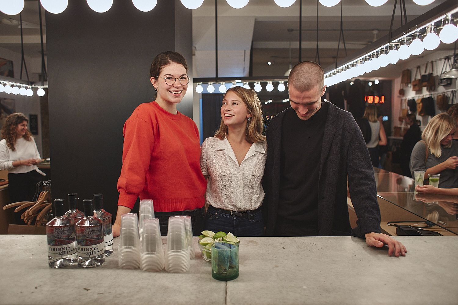 Pop-up shop exclusif de la collaboration entre Kroy X De L'île à la boutique Lowell