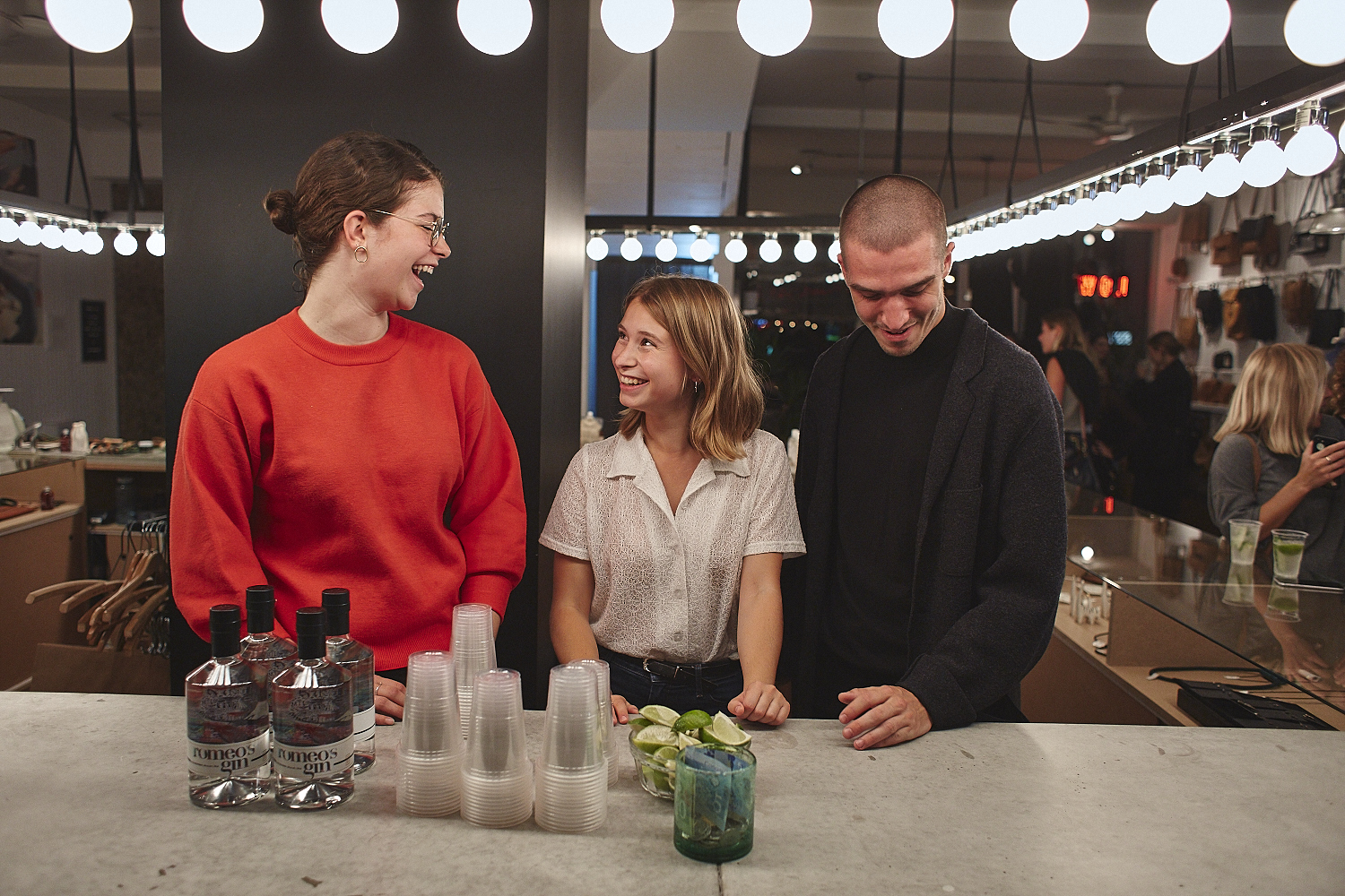 Pop-up shop exclusif de la collaboration entre Kroy X De L'île à la boutique Lowell