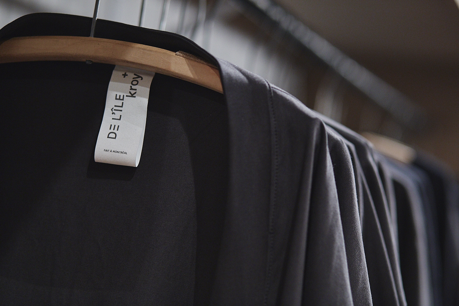 Pop-up shop exclusif de la collaboration entre Kroy X De L'île à la boutique Lowell