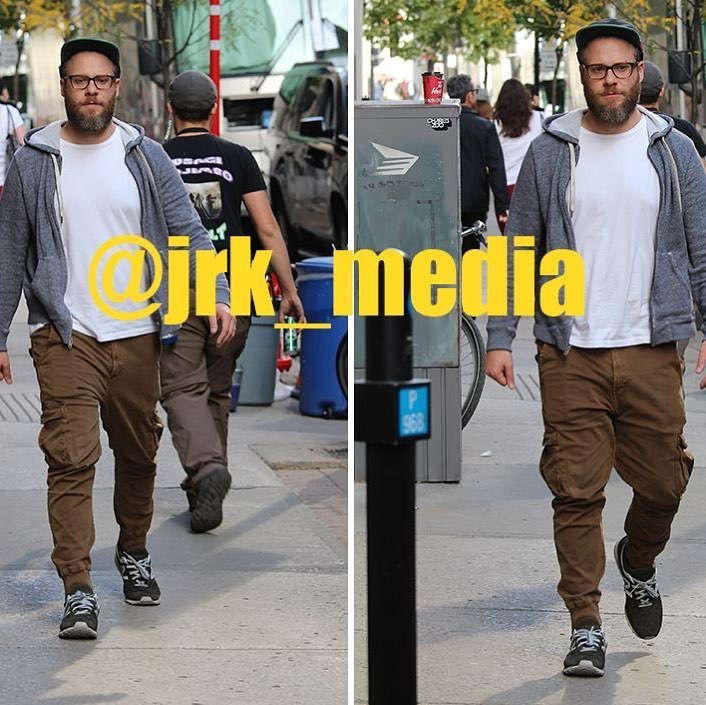 Charlize Theron et Seth Rogen aperçus à Montréal pour un tournage