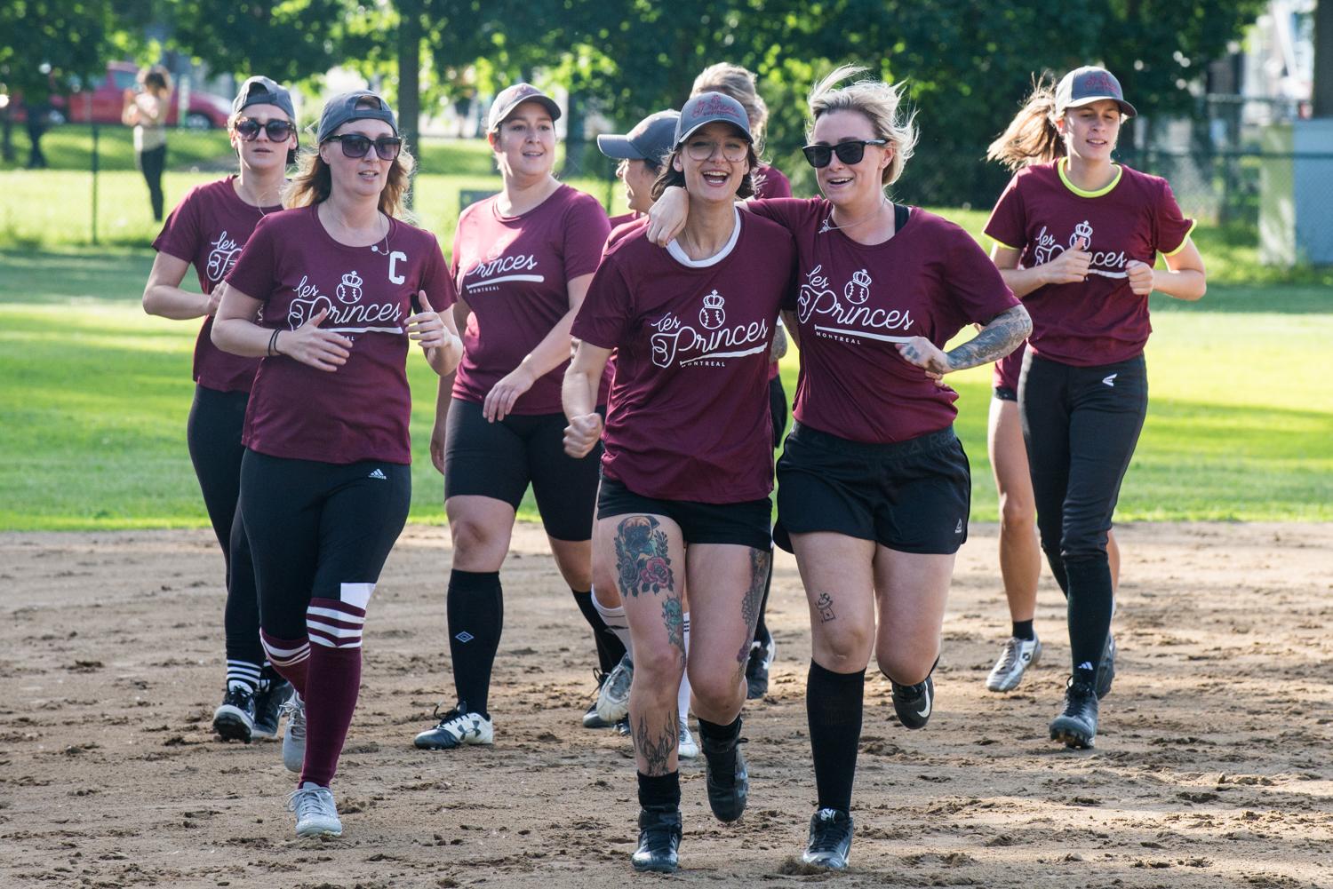 Une saison caritative réussie pour la ligue de baseball montréalaise Les Princes!