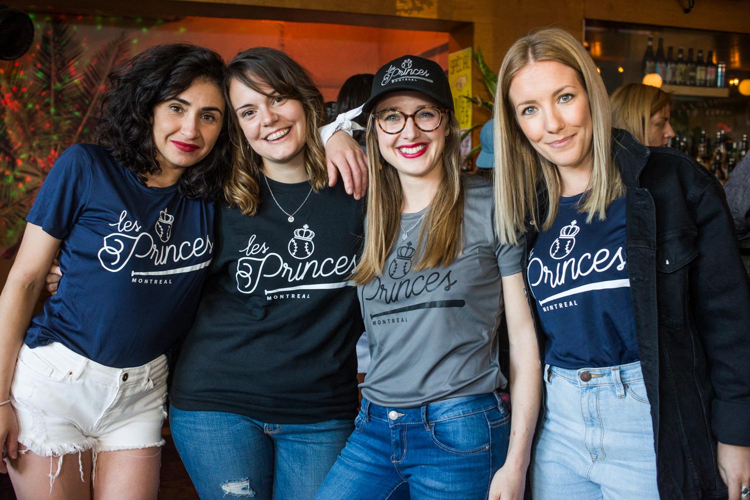 Une saison caritative réussie pour la ligue de baseball montréalaise Les Princes!