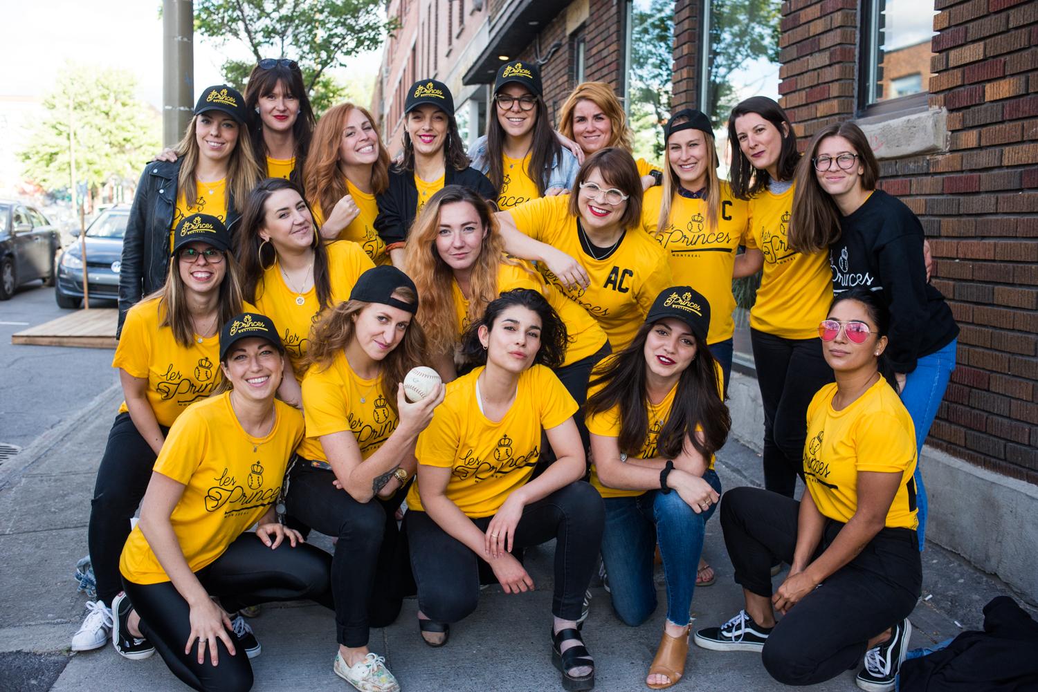 Une saison caritative réussie pour la ligue de baseball montréalaise Les Princes!