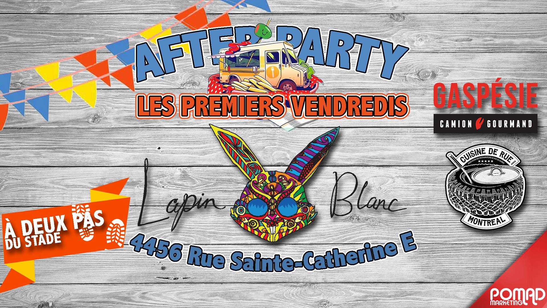 Un after-party des Premiers Vendredis aura lieu demain au Bar Lapin Blanc
