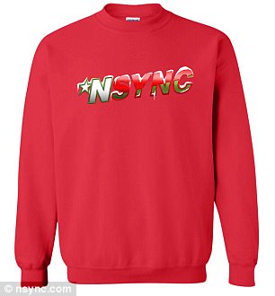 *NSYNC lance une collection d'items des Fêtes et c'est absolument parfait