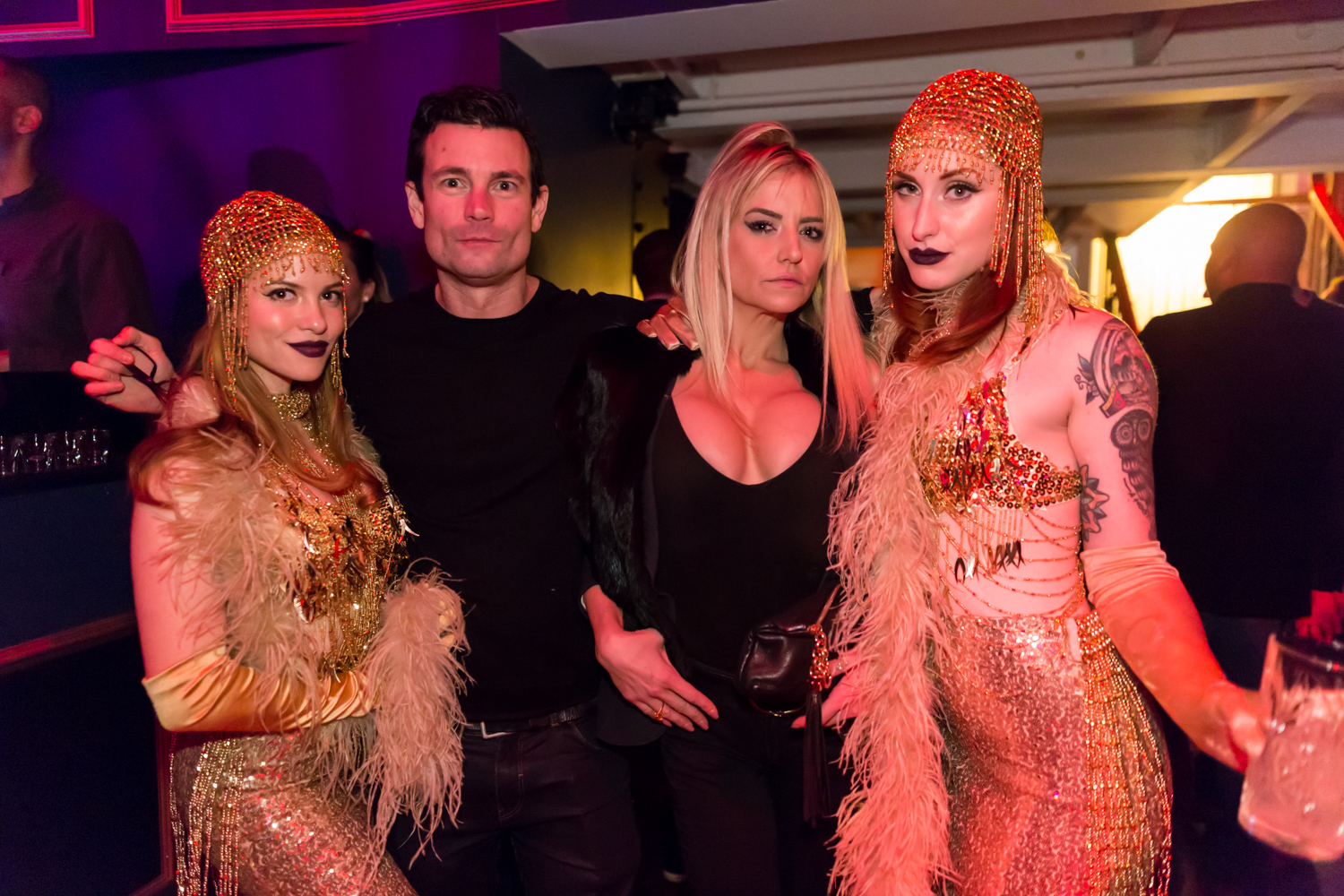 Le Bord'Elle fête ses 1 an avec un gros party burlesque, champagne et le BFF de Kim Kardashian