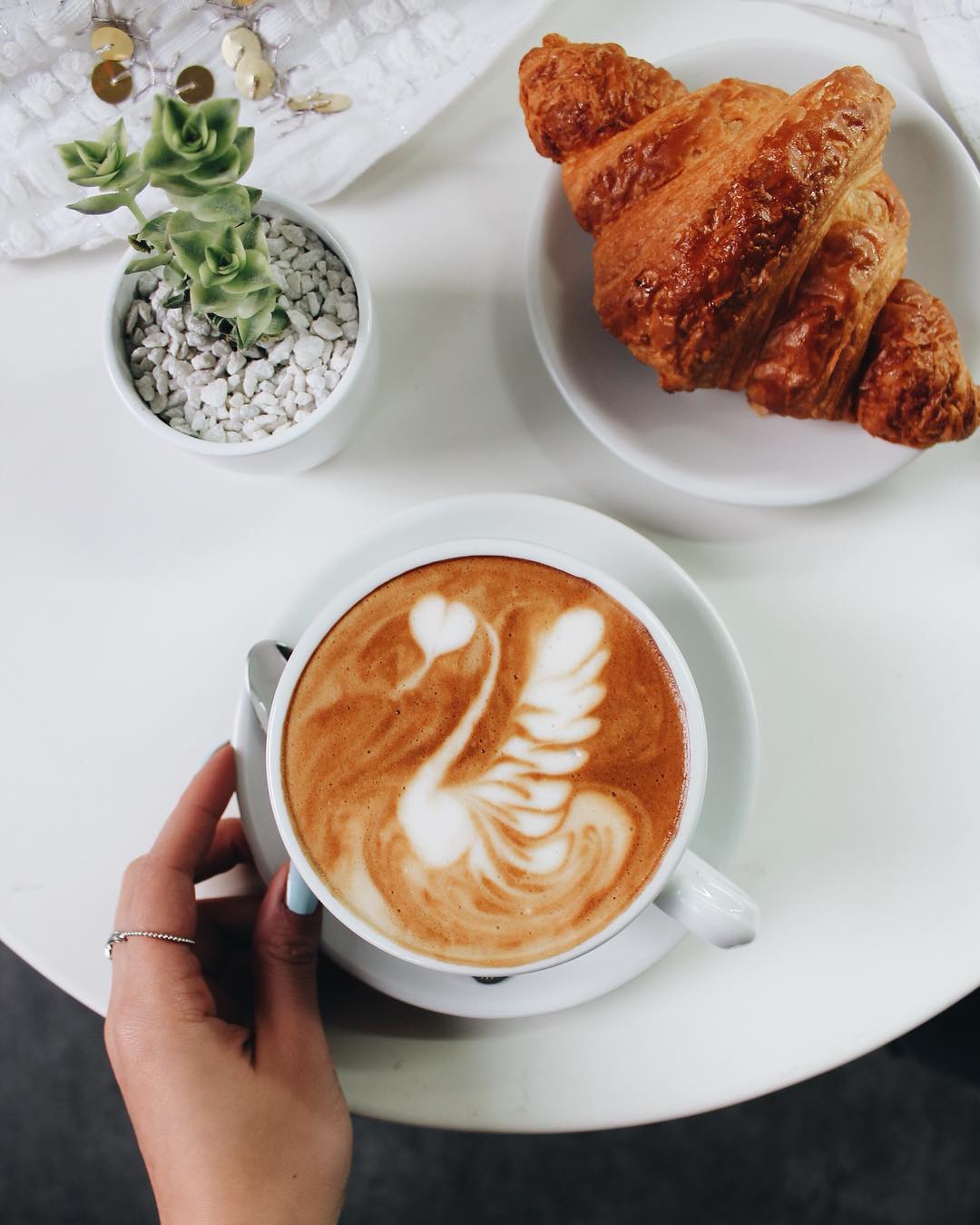 Ce café montréalais te donne une plante à l'achat d'un latte