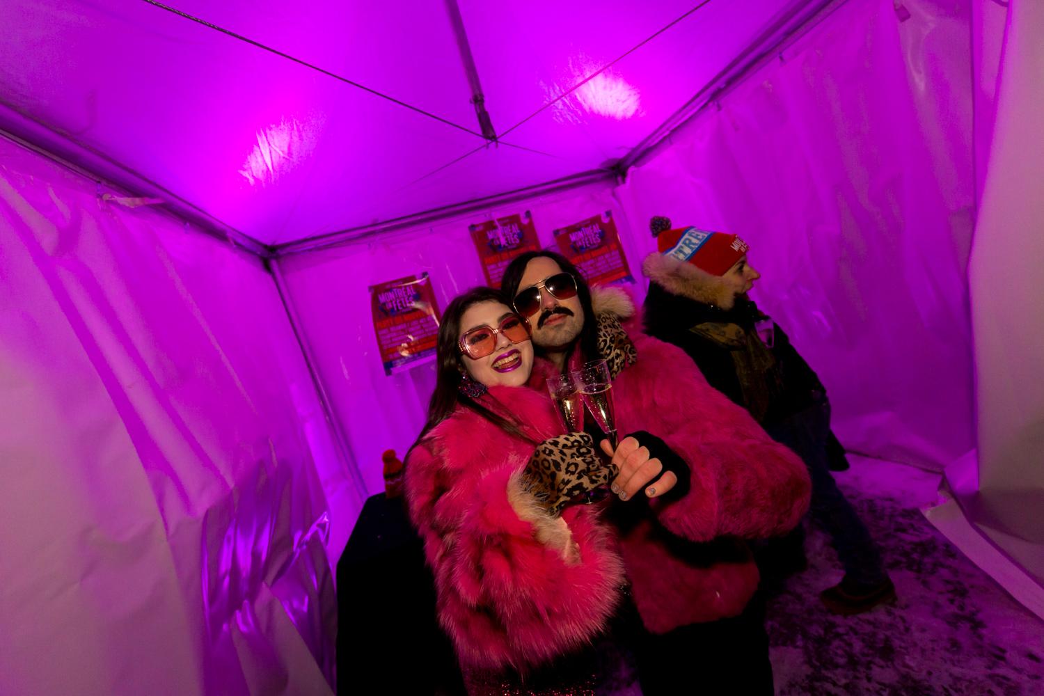 Nos 20 meilleures photos des partys du Nouvel An à Montréal