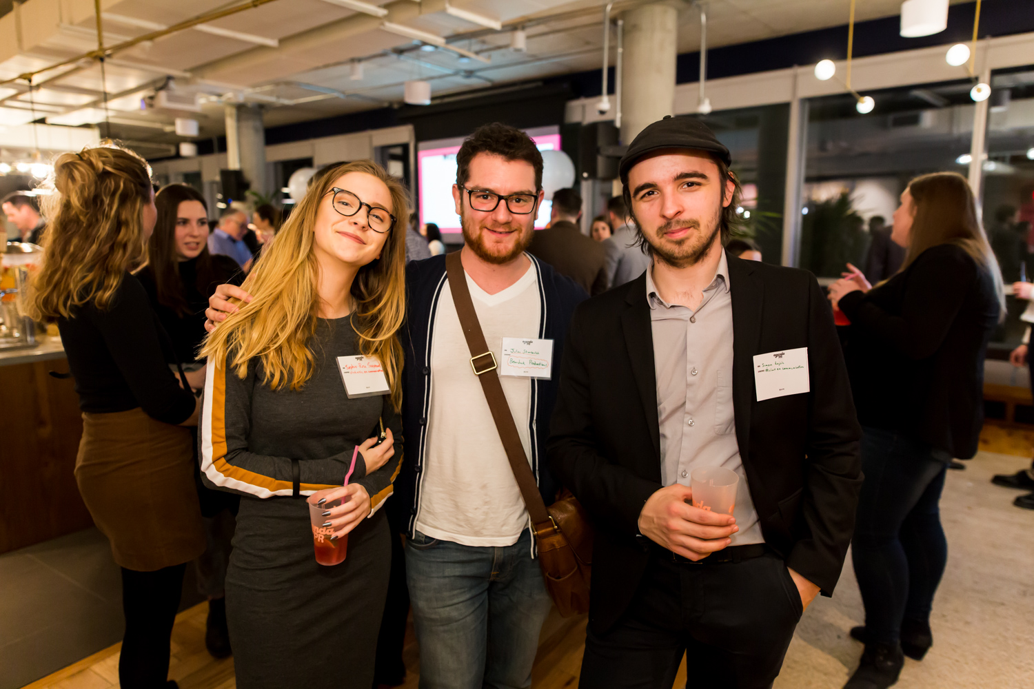 Mur de beignes, pizzas et cocktails pour le sympathique 5@7 d'Agenda PR (PHOTOS)