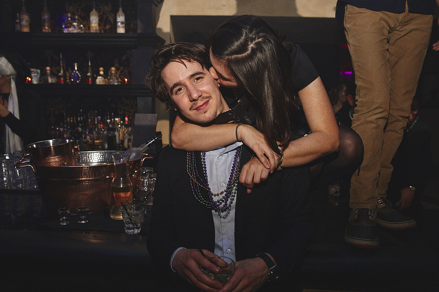 La Voûte célèbre le Mardi Gras avec une soirée carnavalesque des plus sexy (PHOTOS)