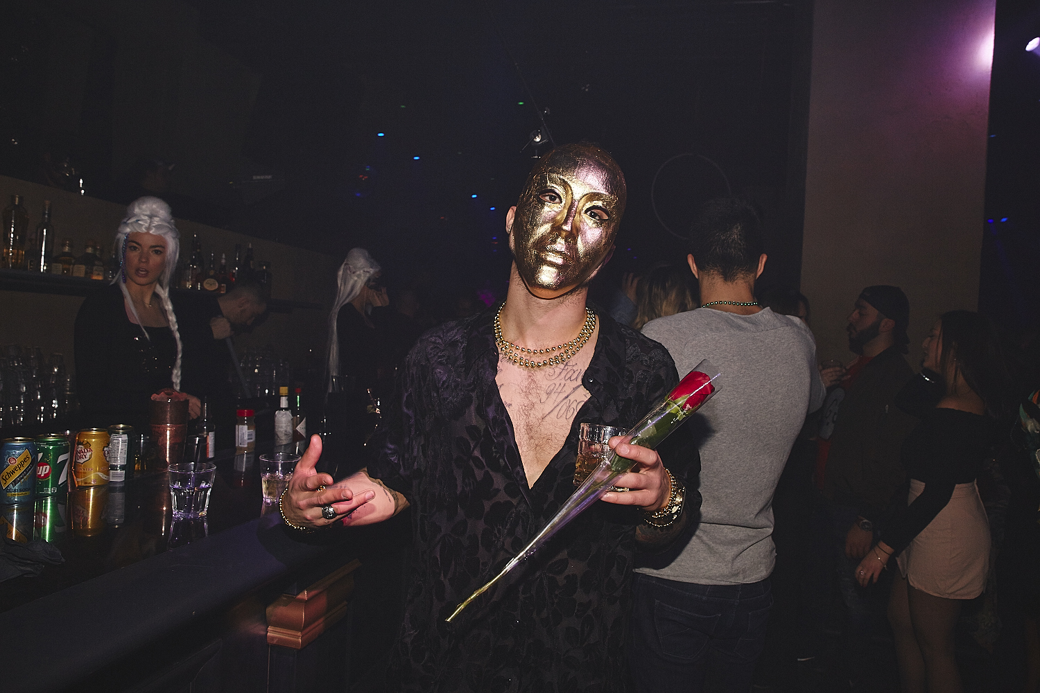 La Voûte célèbre le Mardi Gras avec une soirée carnavalesque des plus sexy (PHOTOS)