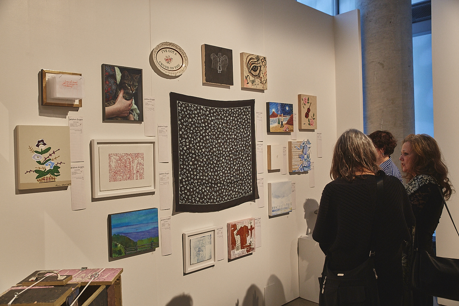 Vernissage de l'expo-encan PARLE-MOI D'AMOUR à l’Atrium de l’Édifice Wilder – Espace Danse (PHOTOS)