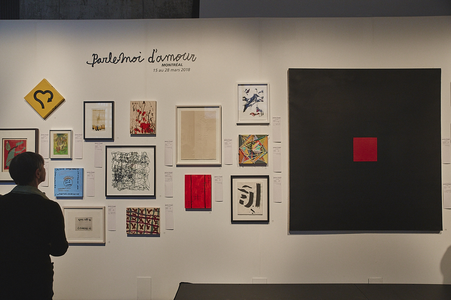 Vernissage de l'expo-encan PARLE-MOI D'AMOUR à l’Atrium de l’Édifice Wilder – Espace Danse (PHOTOS)