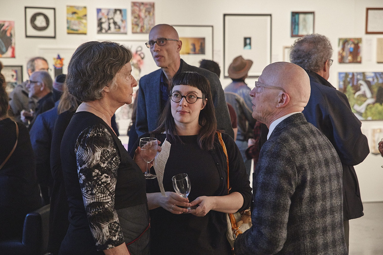 Vernissage de l'expo-encan PARLE-MOI D'AMOUR à l’Atrium de l’Édifice Wilder – Espace Danse (PHOTOS)