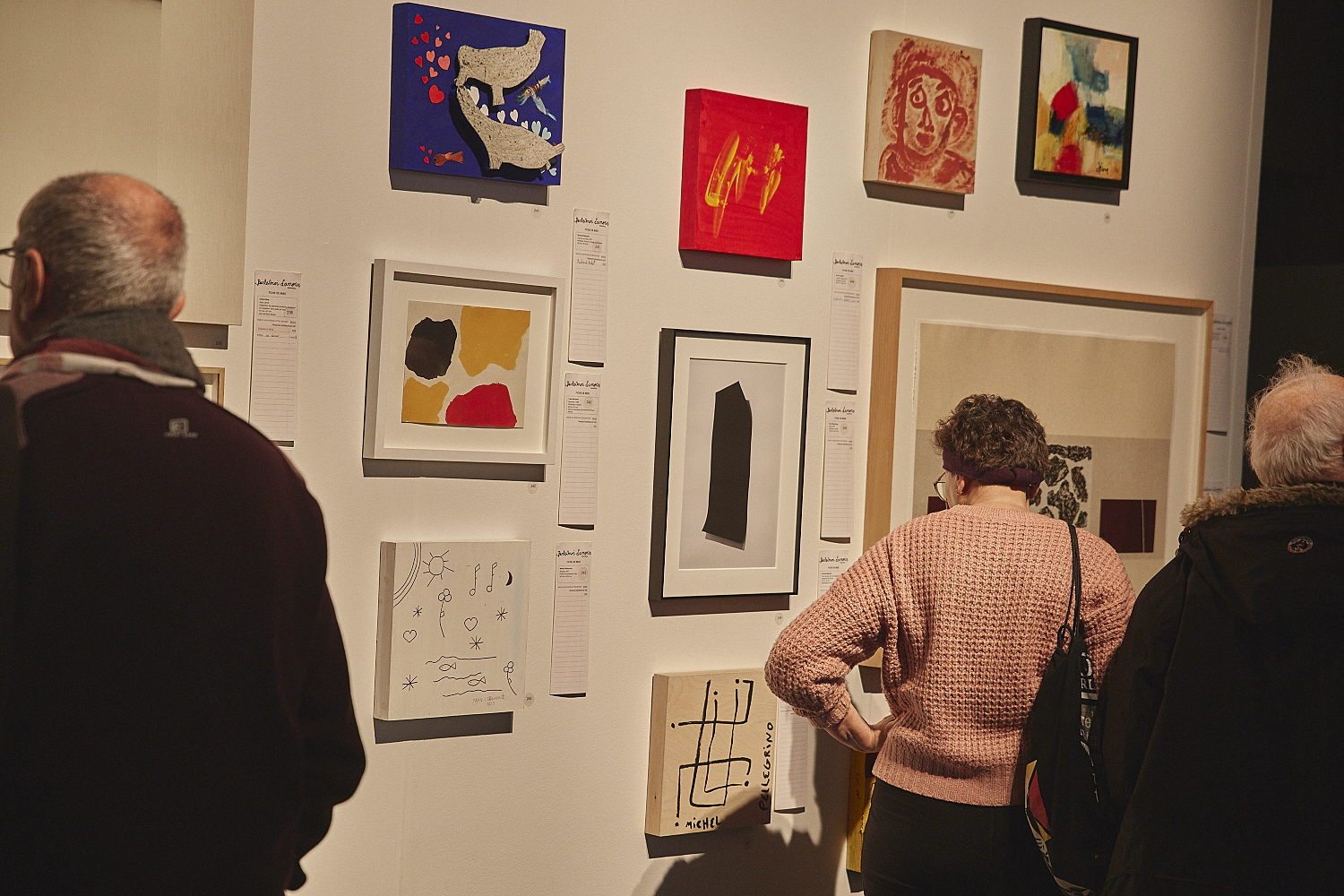 Vernissage de l'expo-encan PARLE-MOI D'AMOUR à l’Atrium de l’Édifice Wilder – Espace Danse (PHOTOS)