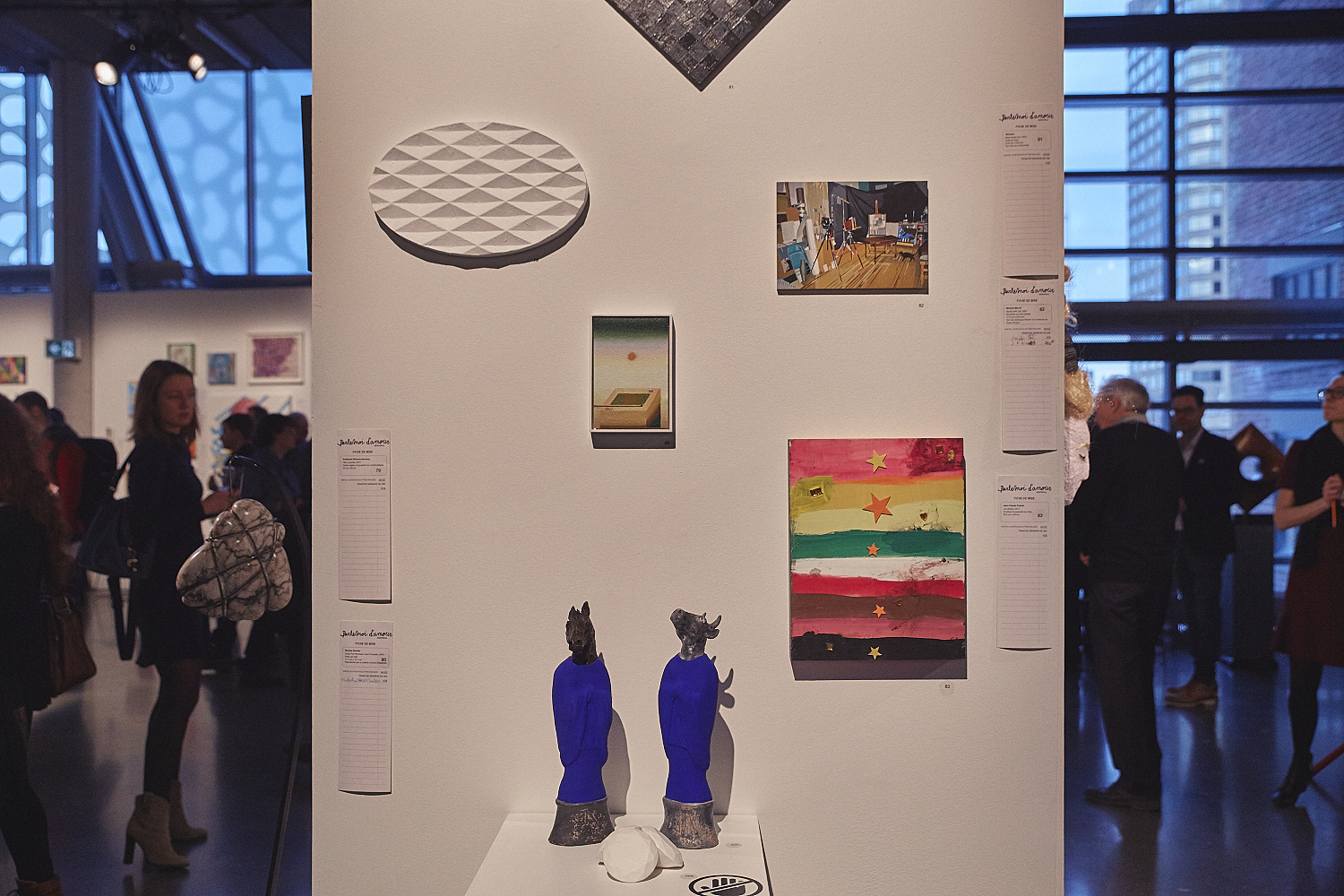 Vernissage de l'expo-encan PARLE-MOI D'AMOUR à l’Atrium de l’Édifice Wilder – Espace Danse (PHOTOS)