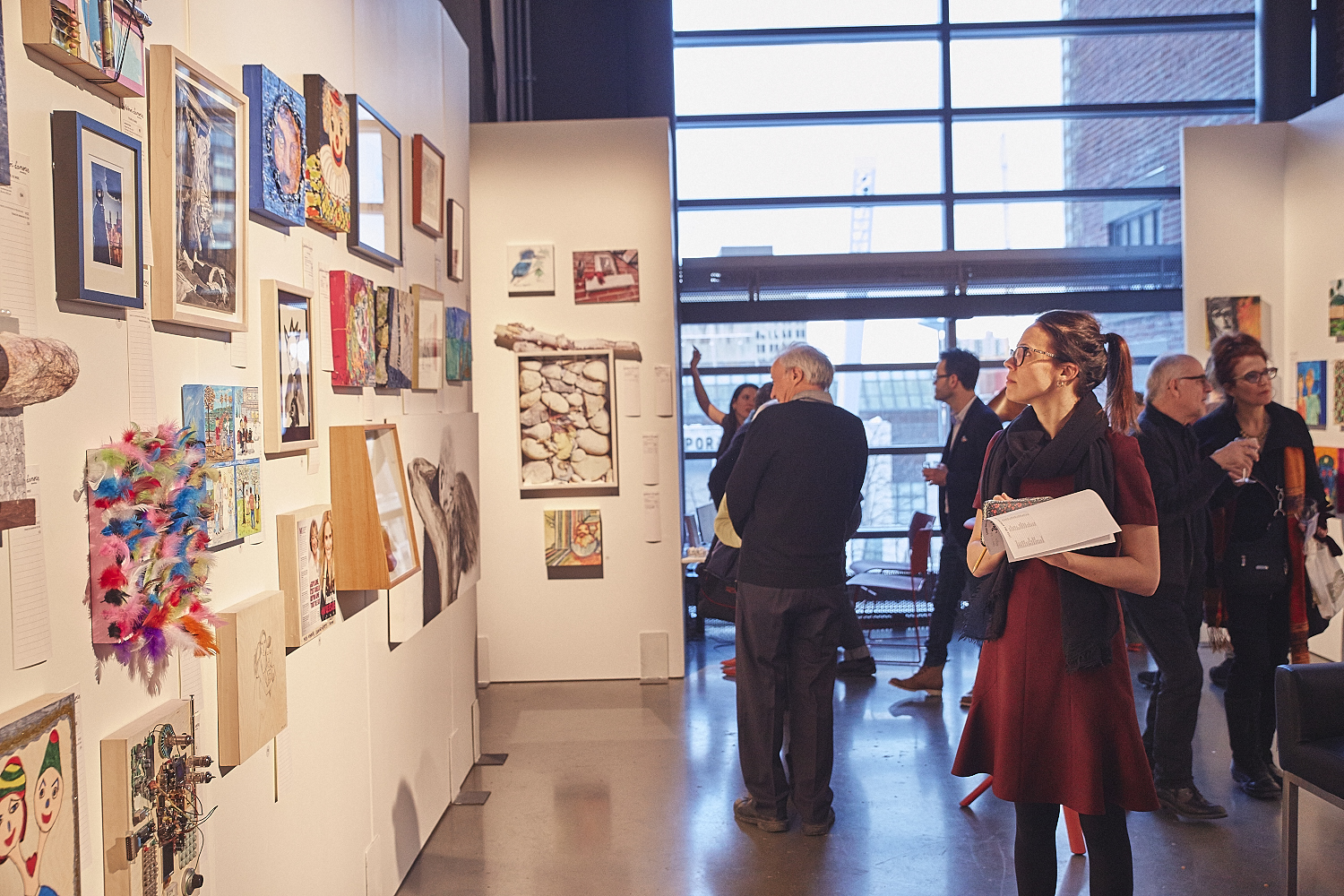 Vernissage de l'expo-encan PARLE-MOI D'AMOUR à l’Atrium de l’Édifice Wilder – Espace Danse (PHOTOS)