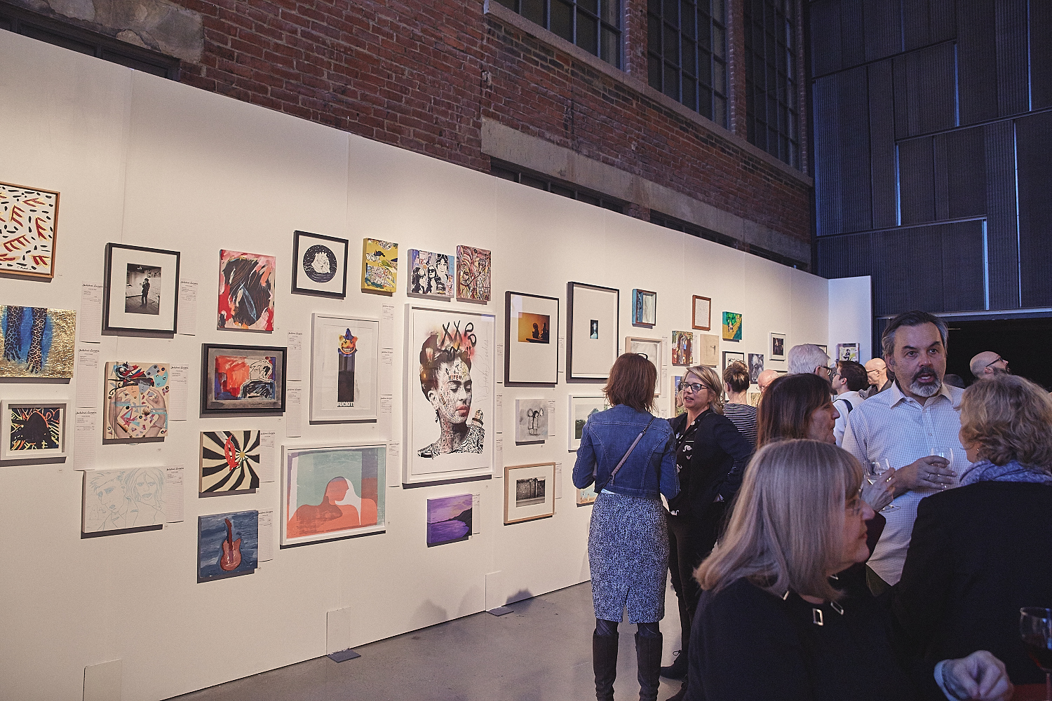 Vernissage de l'expo-encan PARLE-MOI D'AMOUR à l’Atrium de l’Édifice Wilder – Espace Danse (PHOTOS)