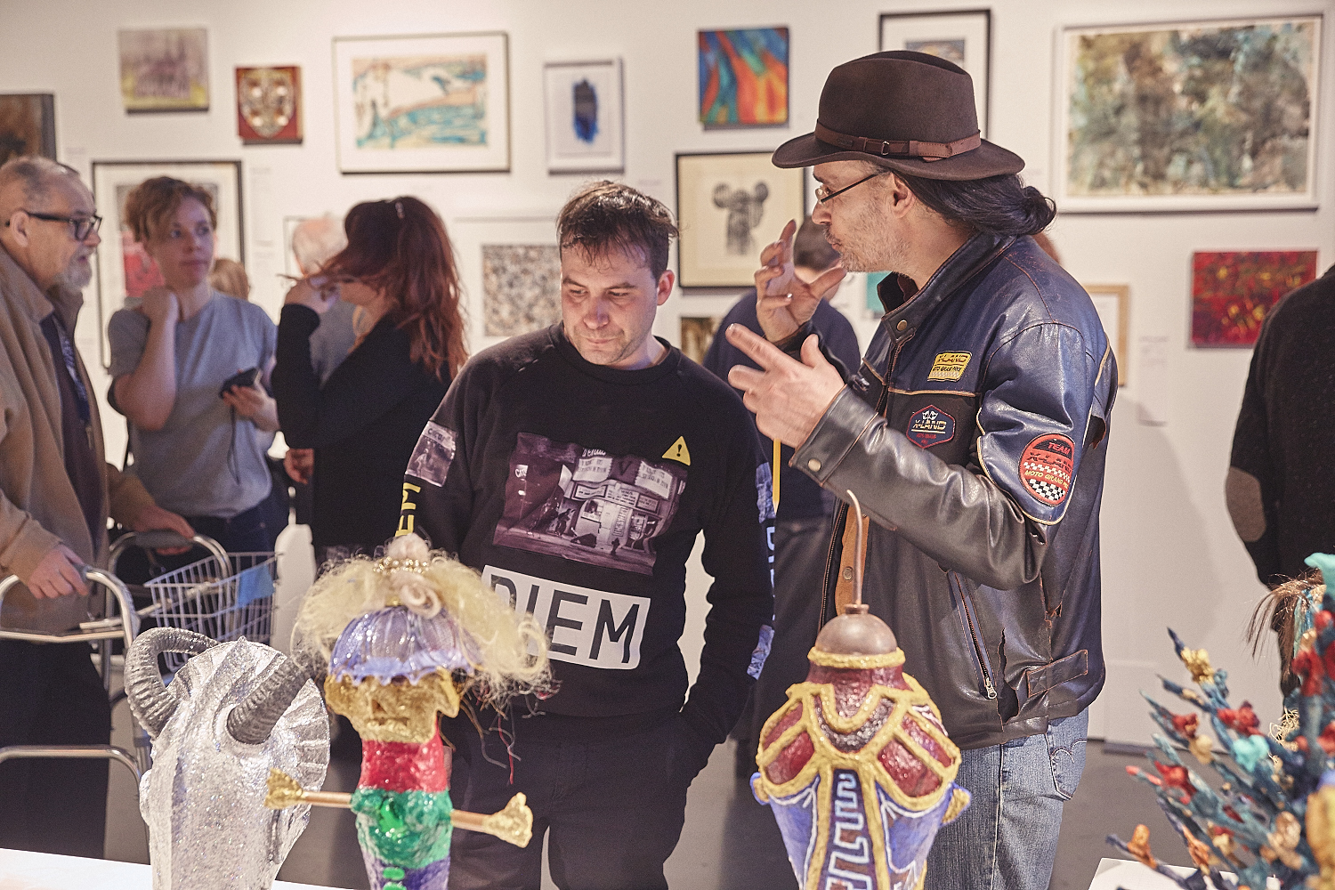 Vernissage de l'expo-encan PARLE-MOI D'AMOUR à l’Atrium de l’Édifice Wilder – Espace Danse (PHOTOS)