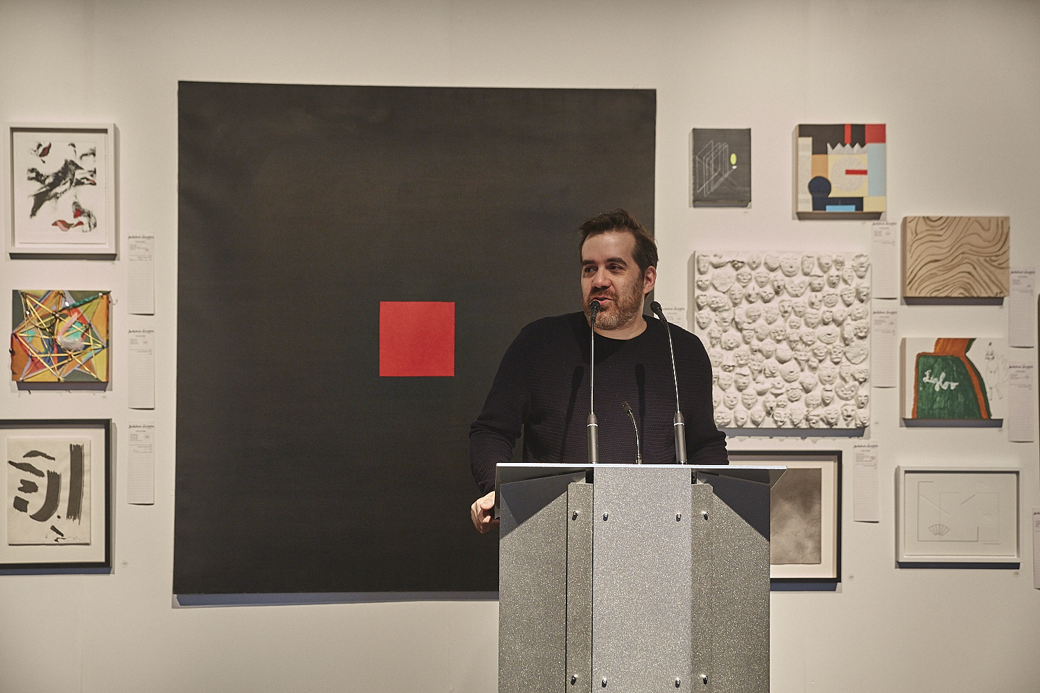 Vernissage de l'expo-encan PARLE-MOI D'AMOUR à l’Atrium de l’Édifice Wilder – Espace Danse (PHOTOS)