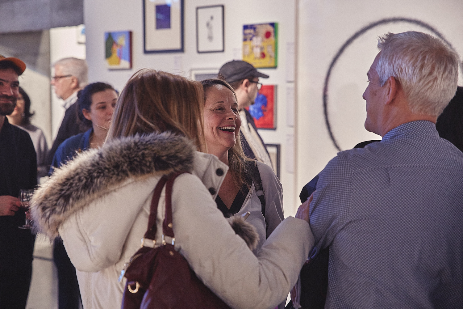 Vernissage de l'expo-encan PARLE-MOI D'AMOUR à l’Atrium de l’Édifice Wilder – Espace Danse (PHOTOS)