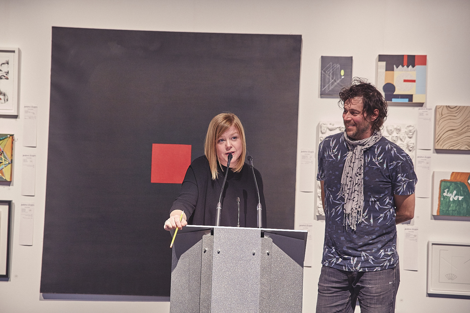 Vernissage de l'expo-encan PARLE-MOI D'AMOUR à l’Atrium de l’Édifice Wilder – Espace Danse (PHOTOS)