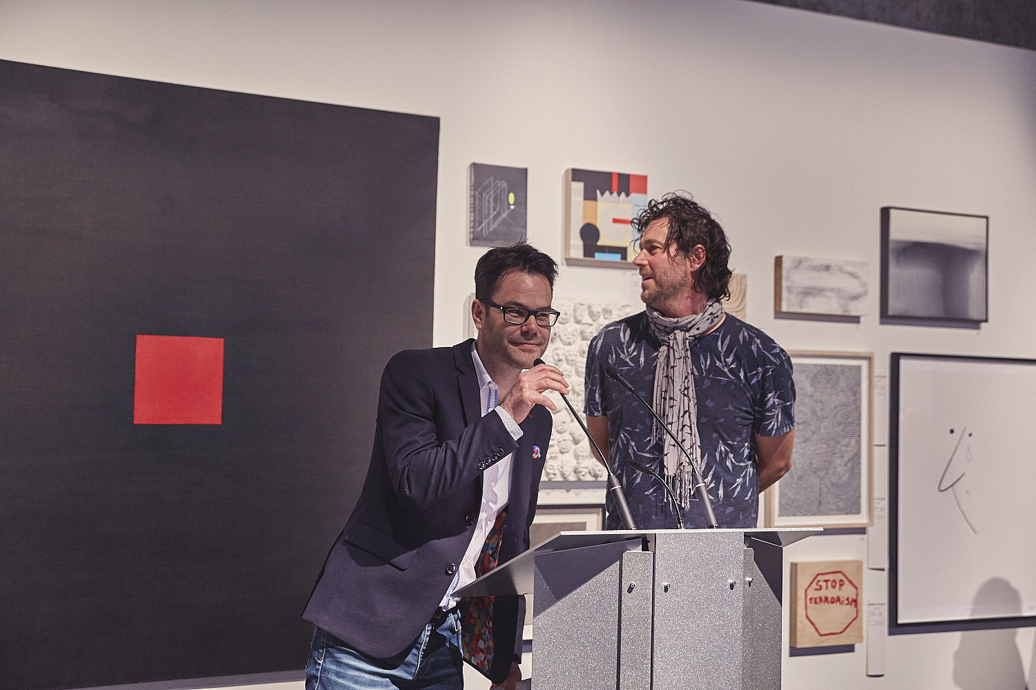 Vernissage de l'expo-encan PARLE-MOI D'AMOUR à l’Atrium de l’Édifice Wilder – Espace Danse (PHOTOS)