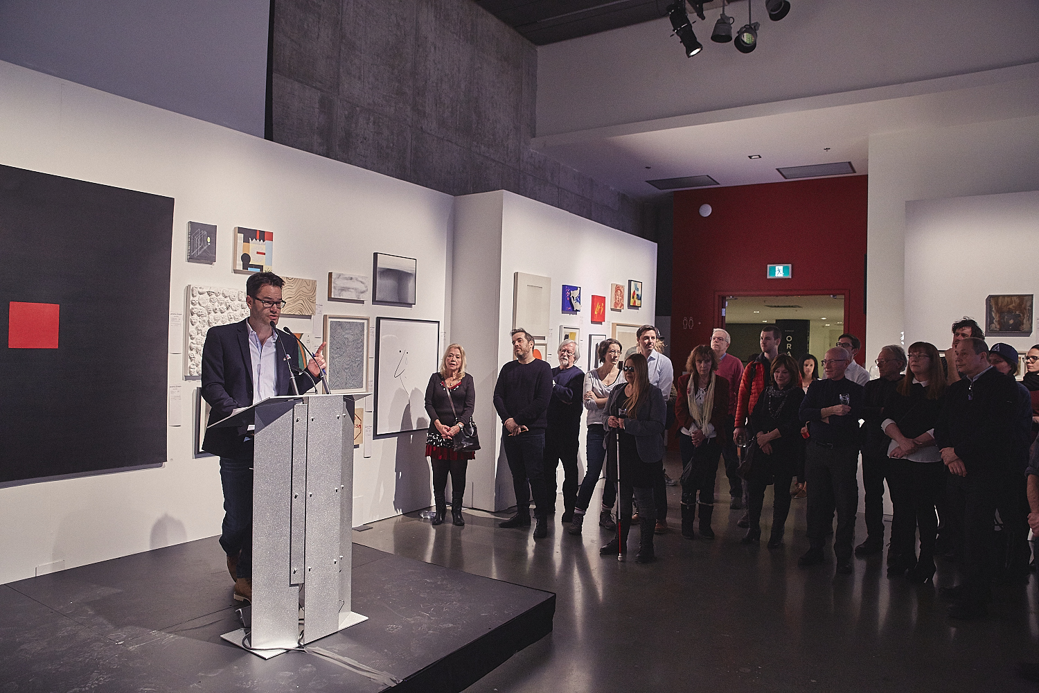 Vernissage de l'expo-encan PARLE-MOI D'AMOUR à l’Atrium de l’Édifice Wilder – Espace Danse (PHOTOS)