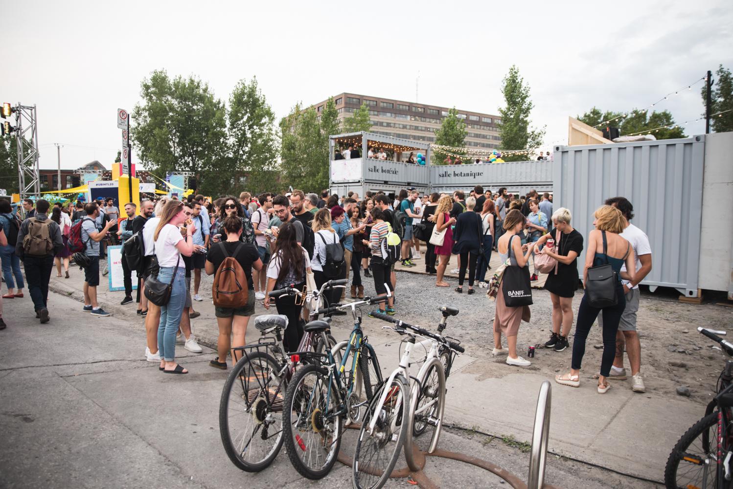 La terrasse/espace de coworking en plein air est de retour dans le Mile-End tout l'été (PHOTOS)
