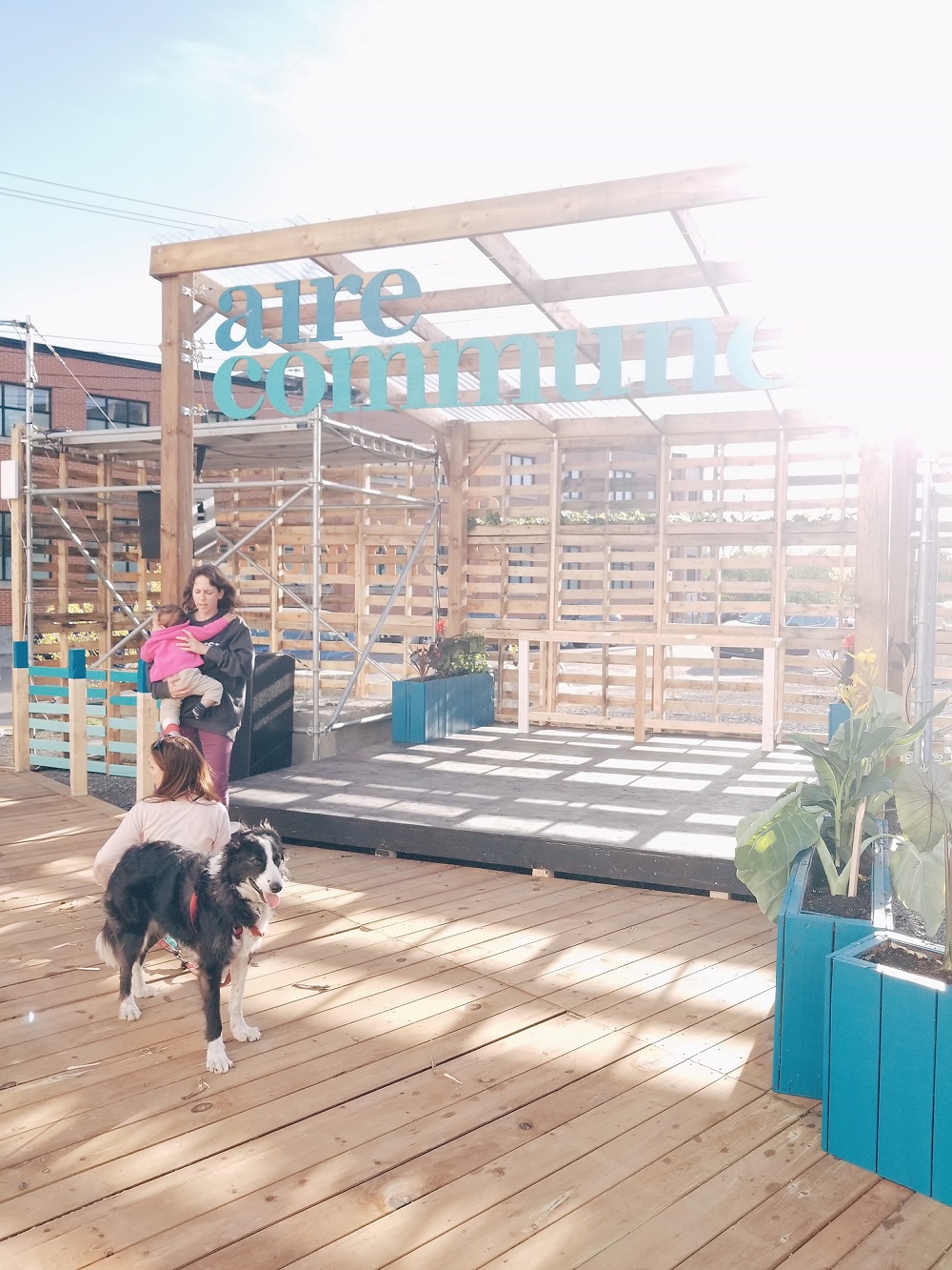 PRIMEUR: voici de quoi aura l'air la terrasse d'Aire Commune cet été (PHOTOS)