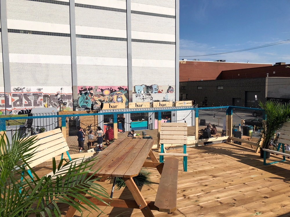 PRIMEUR: voici de quoi aura l'air la terrasse d'Aire Commune cet été (PHOTOS)