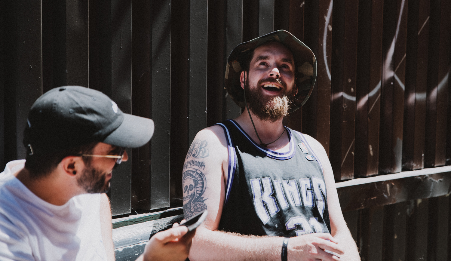 Marc Sirus a conçu une magnifique murale sur St-Laurent en partenariat avec Reebok