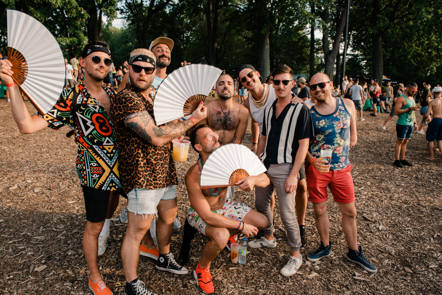 Plein de beau monde sur le party pour le Piknic Électronik x Ton Barbier! (PHOTOS)