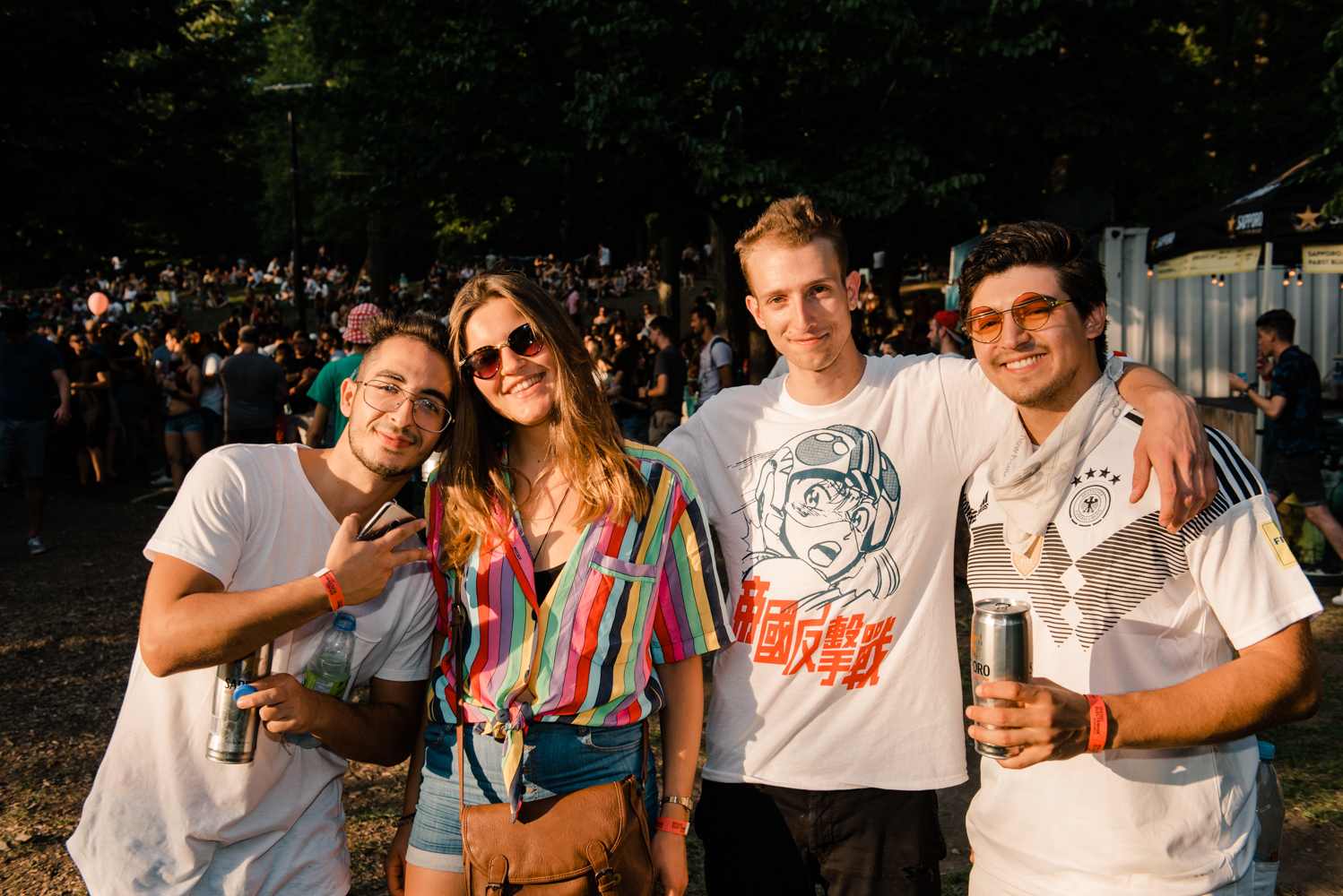 Plein de beau monde sur le party pour le Piknic Électronik x Ton Barbier! (PHOTOS)