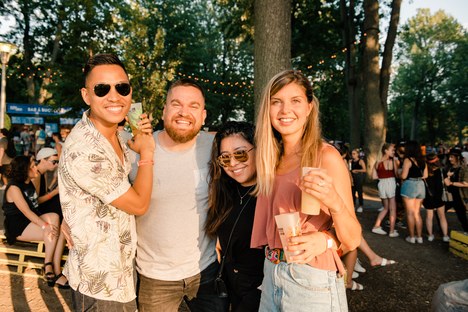 Plein de beau monde sur le party pour le Piknic Électronik x Ton Barbier! (PHOTOS)
