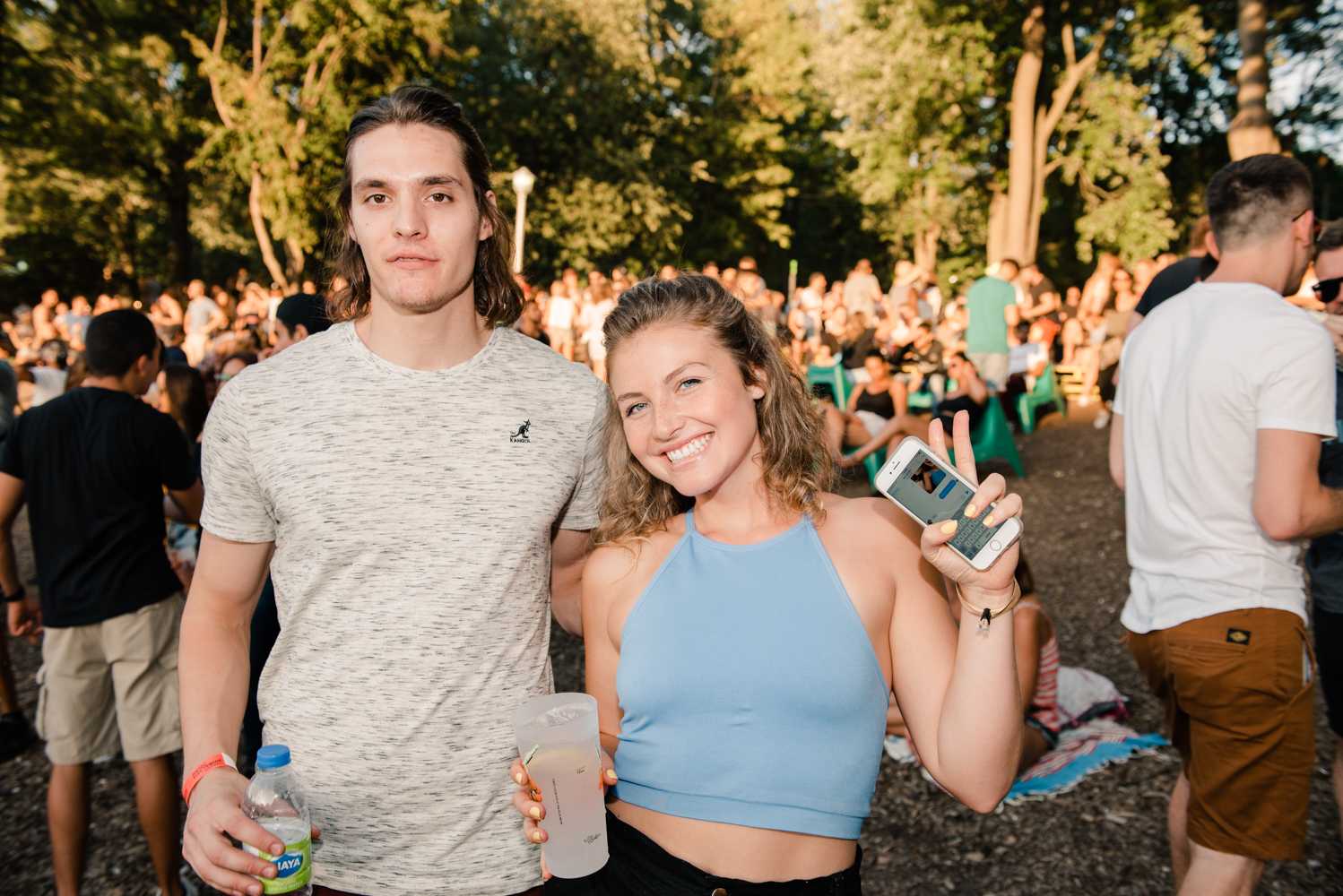 Plein de beau monde sur le party pour le Piknic Électronik x Ton Barbier! (PHOTOS)