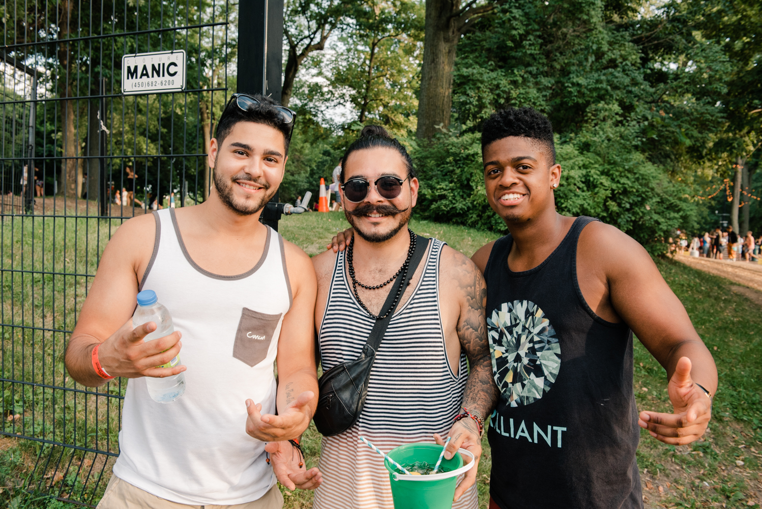 Plein de beau monde sur le party pour le Piknic Électronik x Ton Barbier! (PHOTOS)