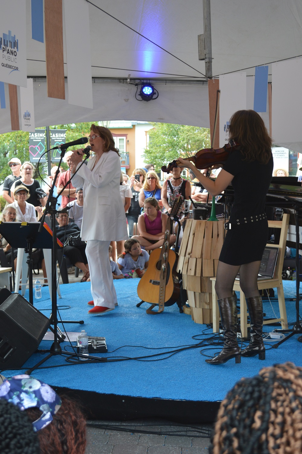 Tremblant célèbre 20 ans de Musique avec l'OSM, Angèle Dubeau et Robert Charlebois