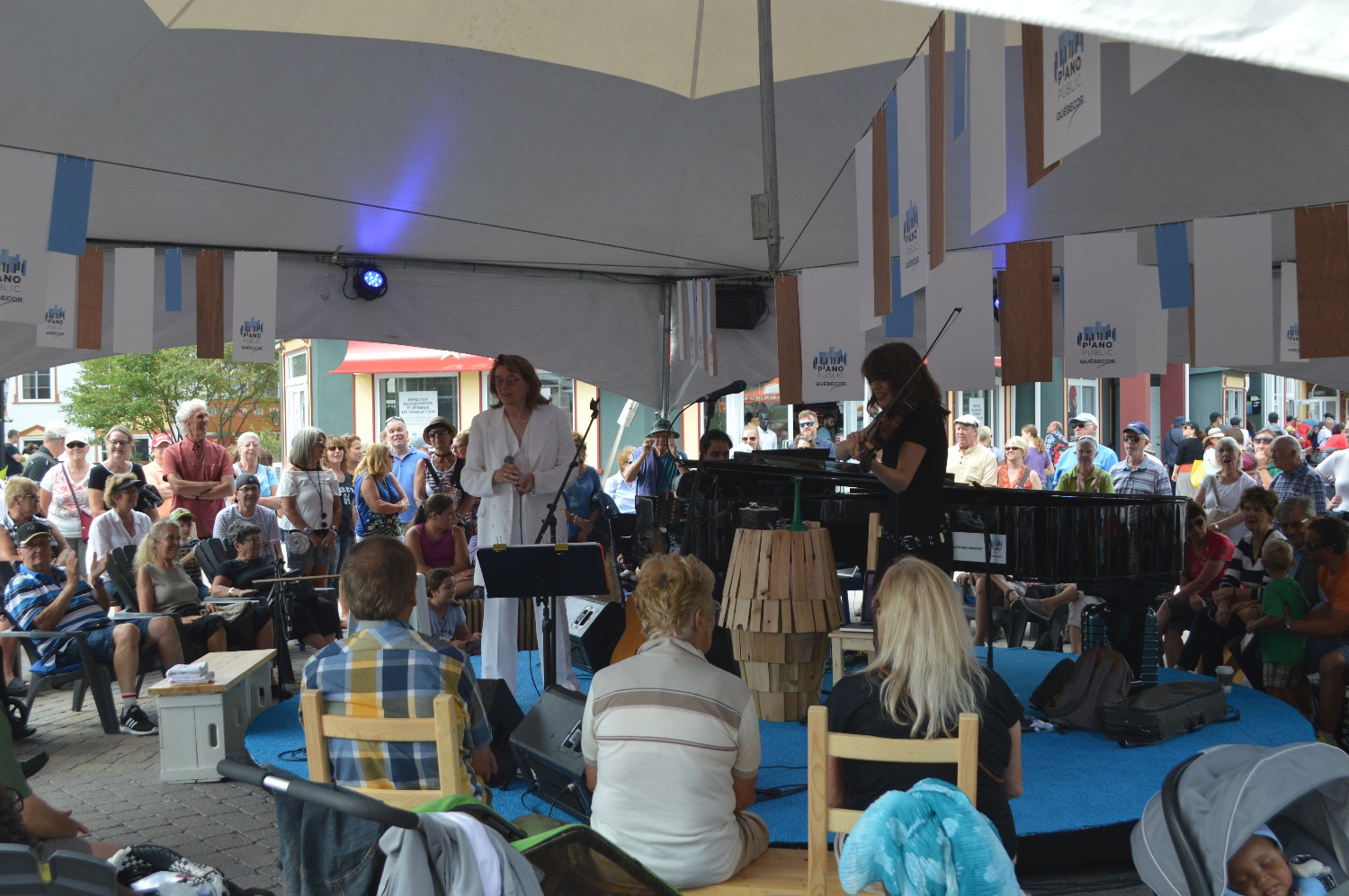 Tremblant célèbre 20 ans de Musique avec l'OSM, Angèle Dubeau et Robert Charlebois