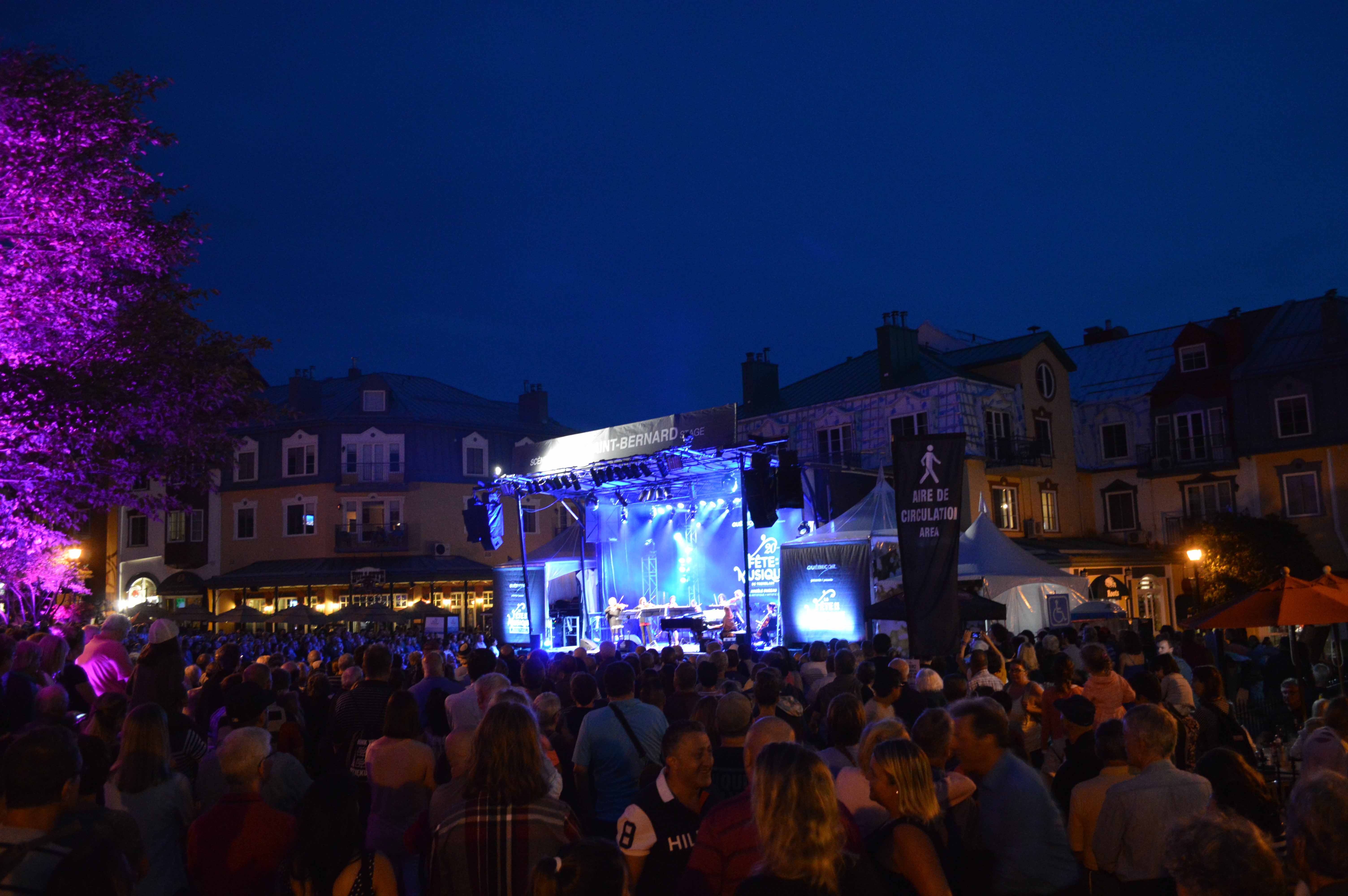 Tremblant célèbre 20 ans de Musique avec l'OSM, Angèle Dubeau et Robert Charlebois