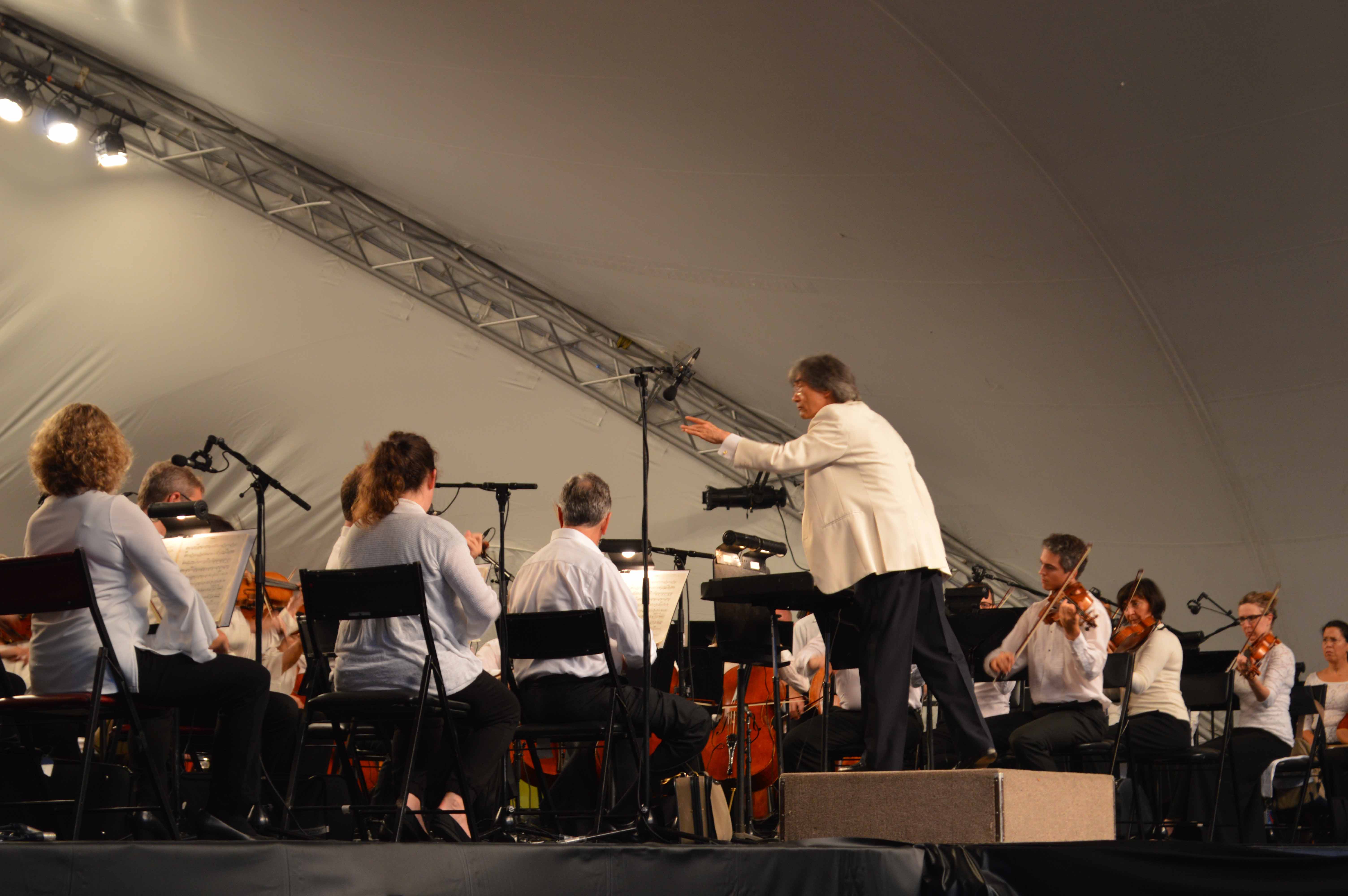Tremblant célèbre 20 ans de Musique avec l'OSM, Angèle Dubeau et Robert Charlebois