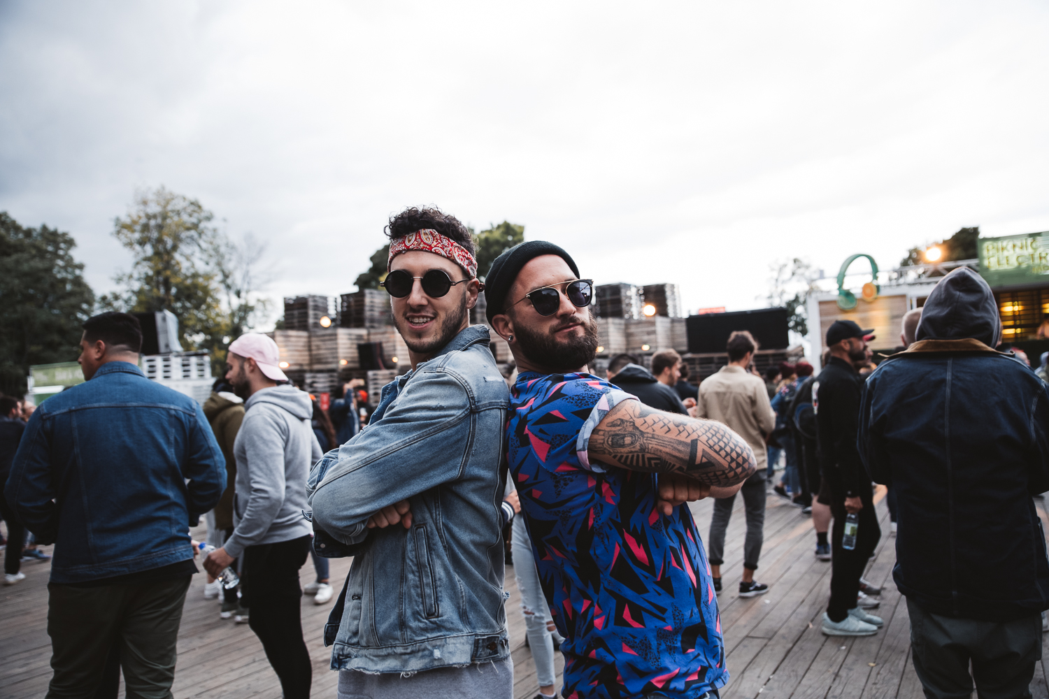 Du beau monde sur le party à l'avant-dernier Piknic Électronik! (PHOTOS)