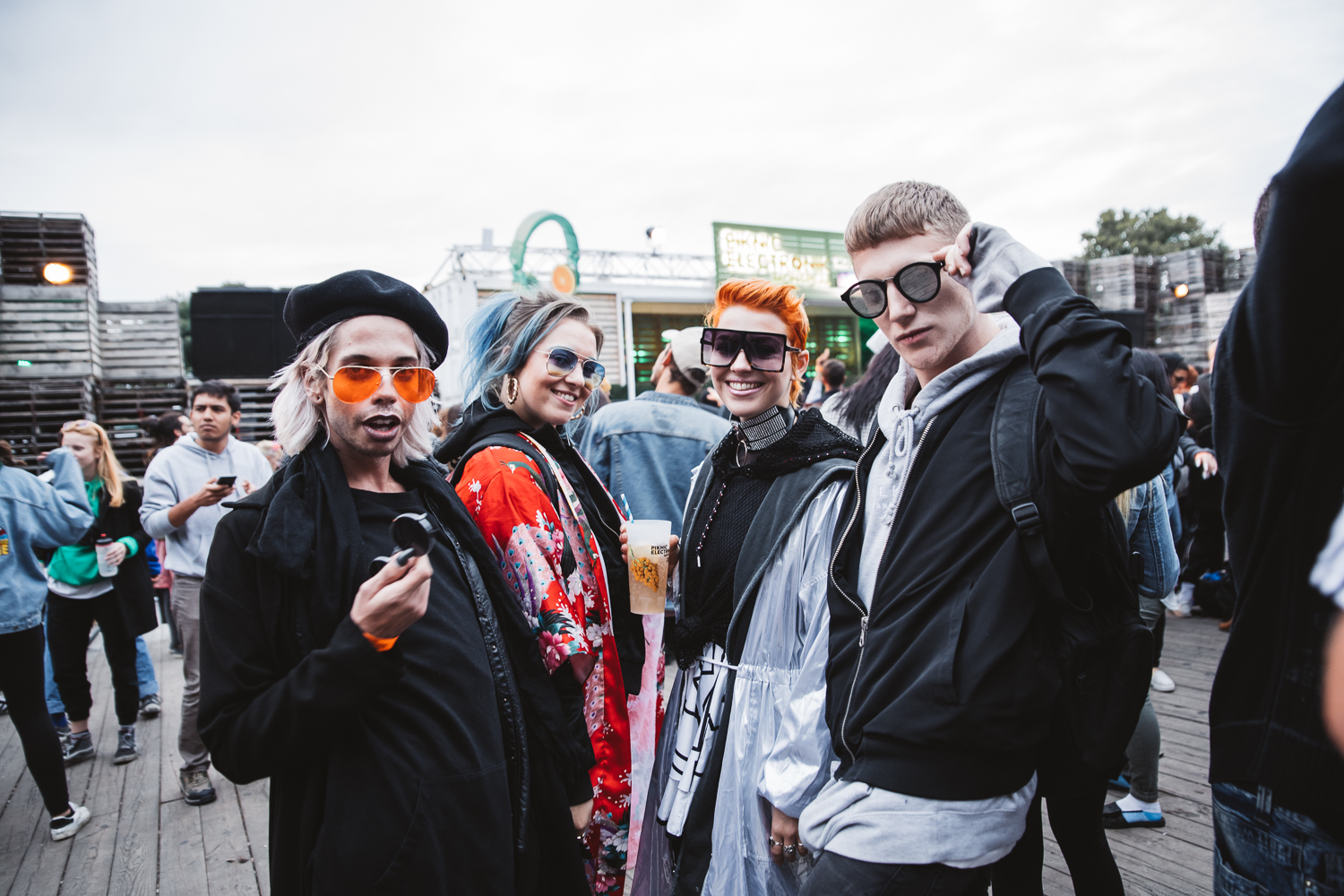 Du beau monde sur le party à l'avant-dernier Piknic Électronik! (PHOTOS)