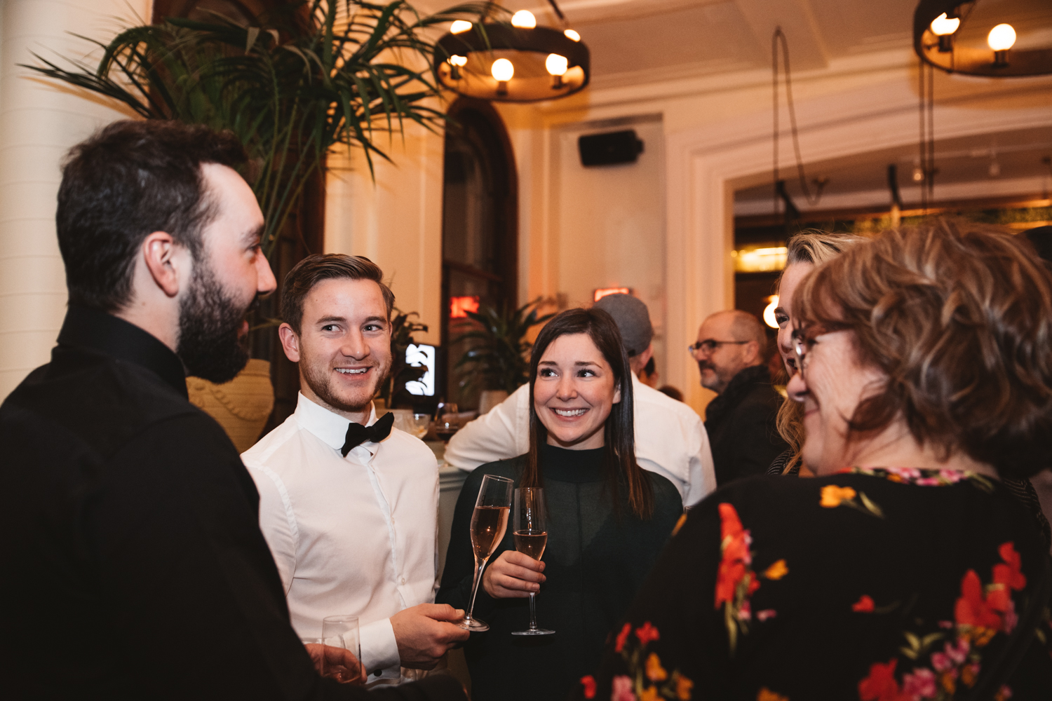 Grosse ambiance lors de la grande réouverture de la Brasserie Saint-Denis! [Photos]