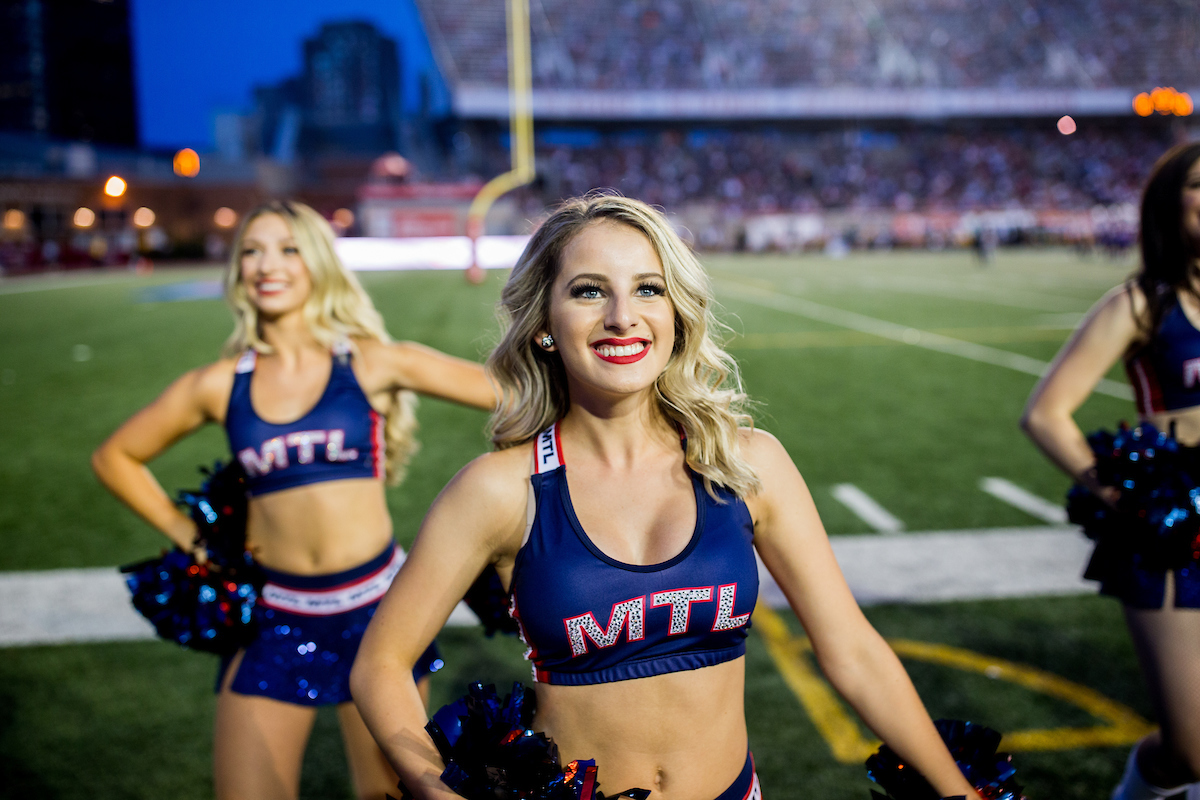 Les Alouettes de Montréal recherchent des pom pom boys !