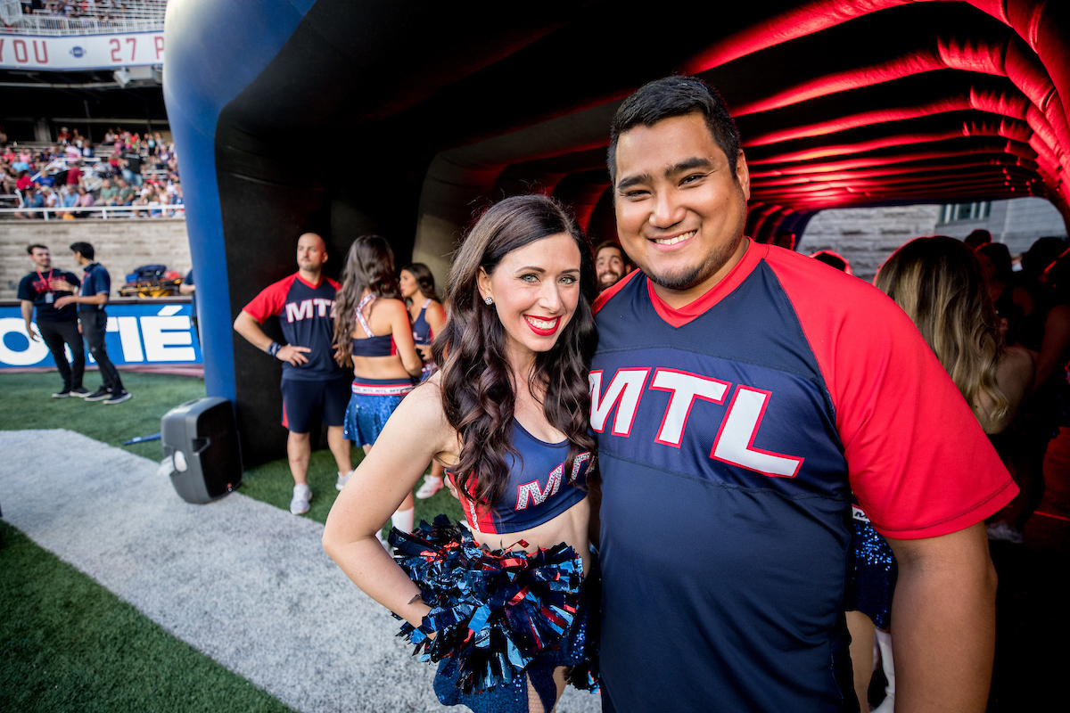 Les Alouettes de Montréal recherchent des pom pom boys !